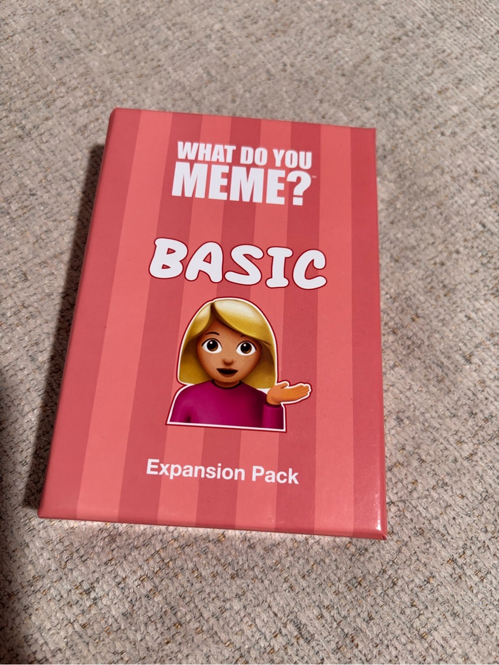 What Do You Meme? BASIC Expansion Pack - Pink Box